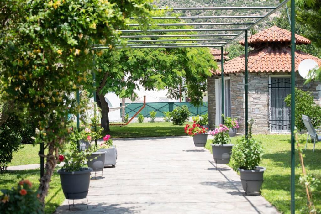 Nuestro Jardin Villa Sykia Chalkidikis Bagian luar foto