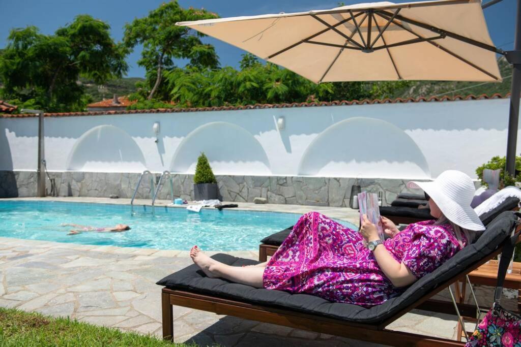 Nuestro Jardin Villa Sykia Chalkidikis Bagian luar foto
