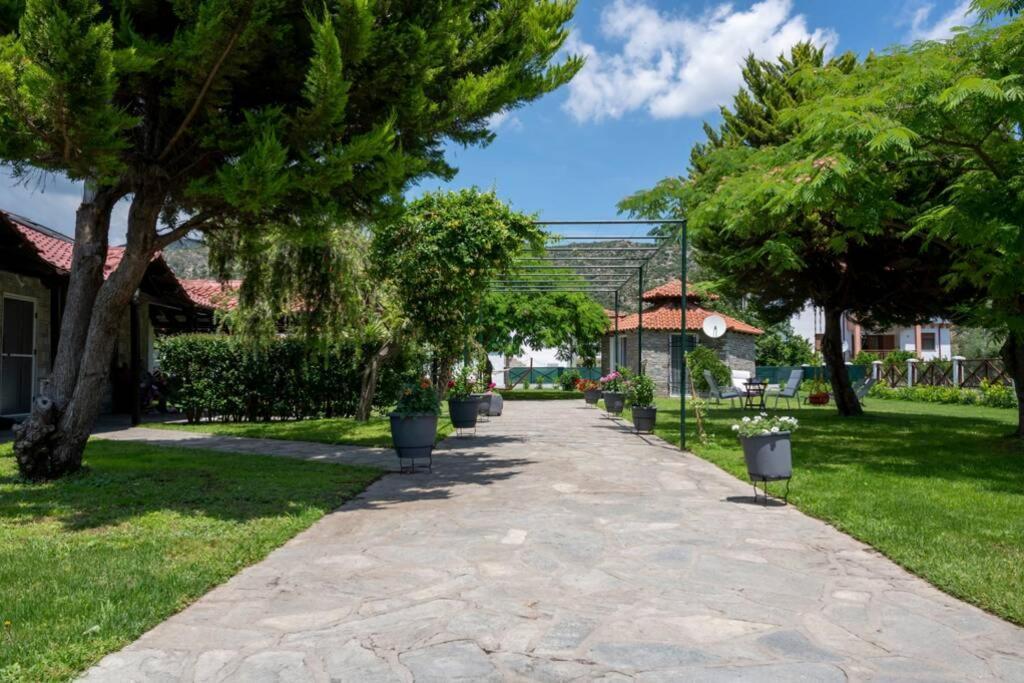 Nuestro Jardin Villa Sykia Chalkidikis Bagian luar foto