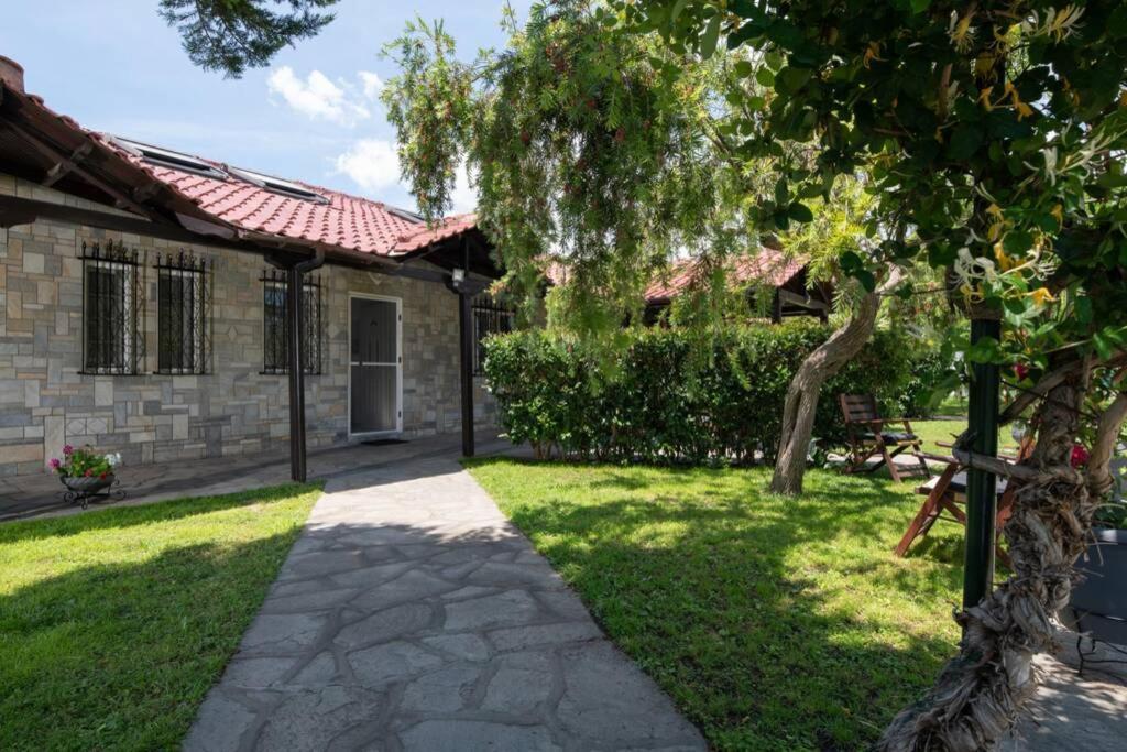 Nuestro Jardin Villa Sykia Chalkidikis Bagian luar foto